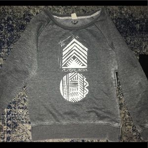 Grey Roxy long sleeve